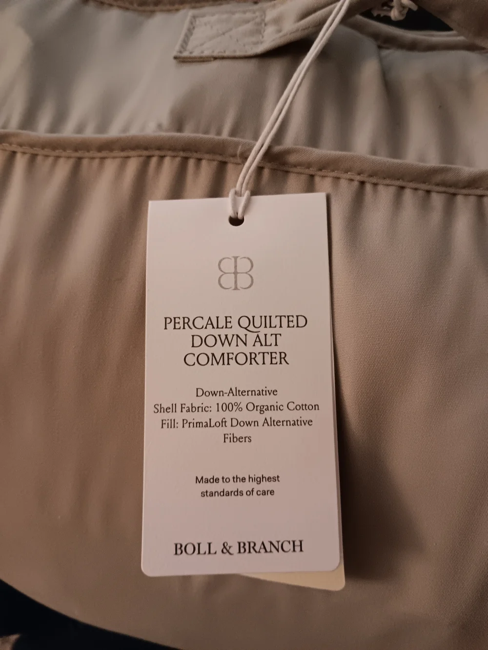 BOLL AND BRANCH COMFORTER